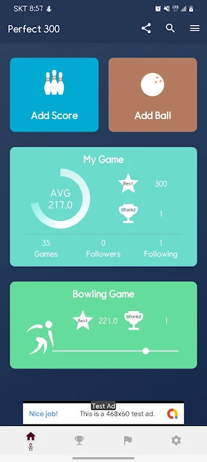 Bowling Score Screenshot 0