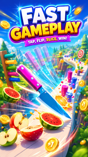 Fruit Flip Run Screenshot 2