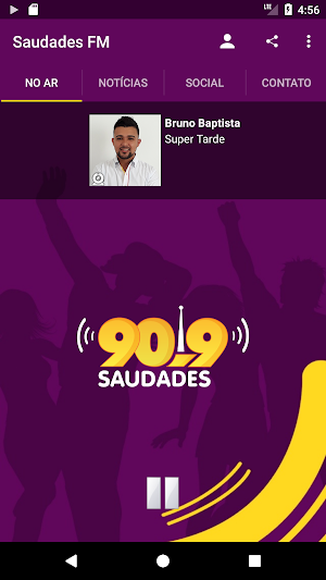 Saudades FM 90,9 MHZ Screenshot 0