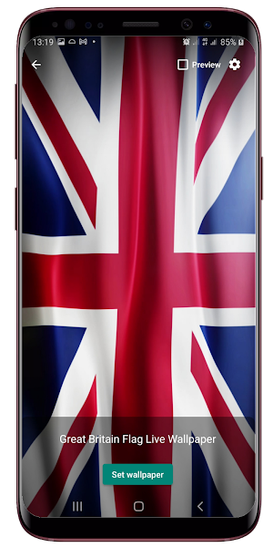 Britain Flag Live Wallpaper Screenshot 1