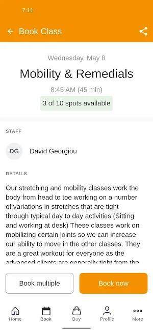 Precision Fitness 24/7 Screenshot 2