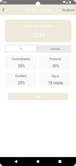 NutriDaily Screenshot 2