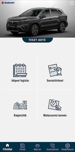 MySuzukiApp Screenshot 1