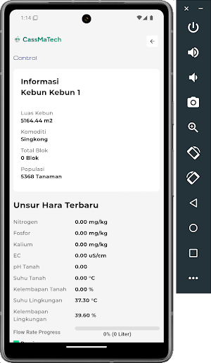 CassMaTech Control Screenshot 1