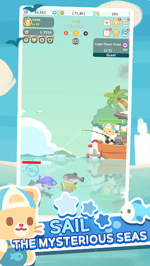 Idle Fishing: All Blue Screenshot 1
