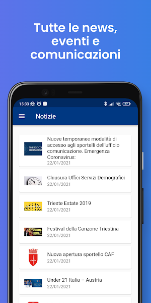 Comune in tasca K-PRO Screenshot 1