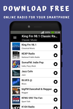 King Fm 98.1 Classic Radio Screenshot 0