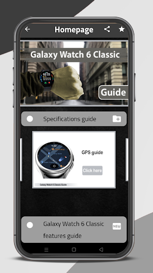 Galaxy Watch 6 Classic Guide Screenshot 0