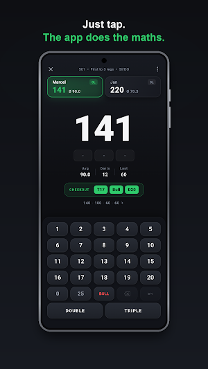 Dart Counter: Darts Scoreboard Screenshot 0