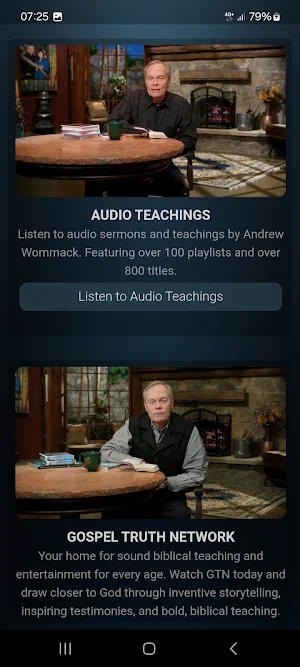 Andrew Wommack: Podcast Player Screenshot 2