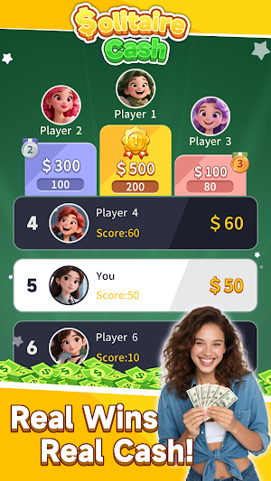 Solitaire Cash :Win Real Money Screenshot 3