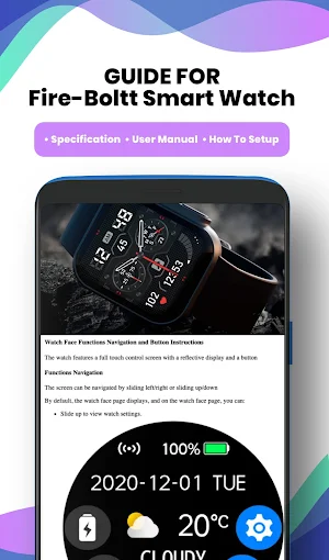 Fire-Boltt Smart Watch Hint Screenshot 2