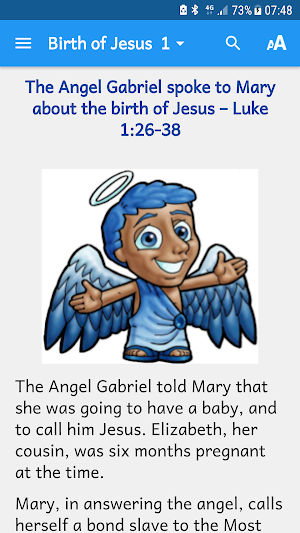 Birth of Jesus - Bibleview Screenshot 1