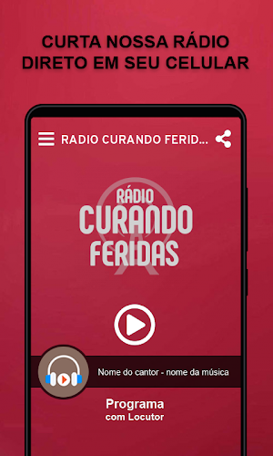 Rádio Curando Feridas Screenshot 0
