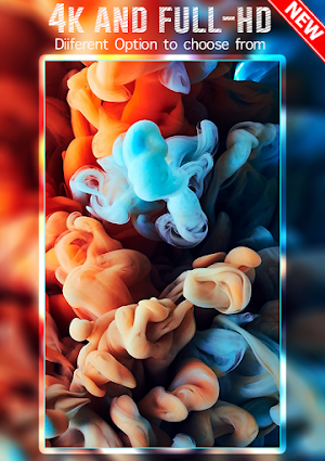 smoke color wallpaper 3d Screenshot 0