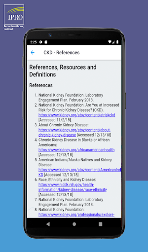 CKD Screening Screenshot 1