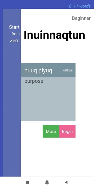 StartFromZero Inuinnaqtun Screenshot 0
