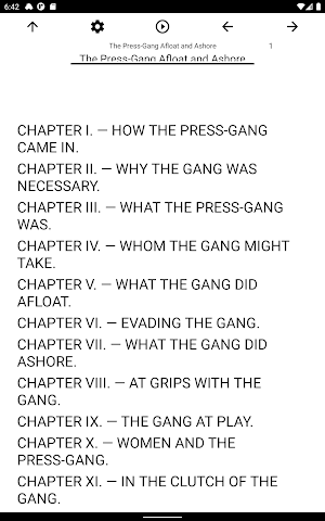 Book, The Press-Gang Afloat an Screenshot 2