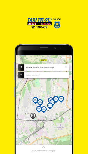 Taxi 19191 Tarnów Screenshot 2