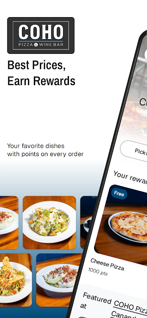 COHO Pizza & Wine Bar Screenshot 0