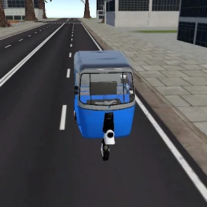 Indian auto rikshaw driving3d Screenshot 0