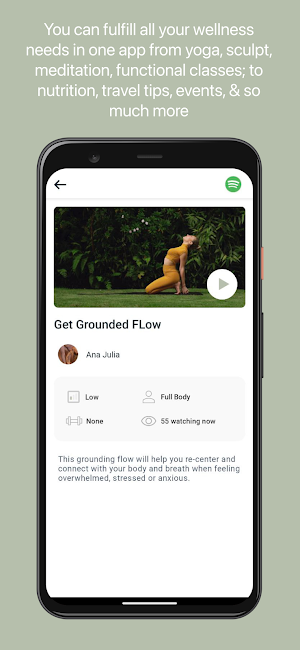Ana Julia Yoga Screenshot 3