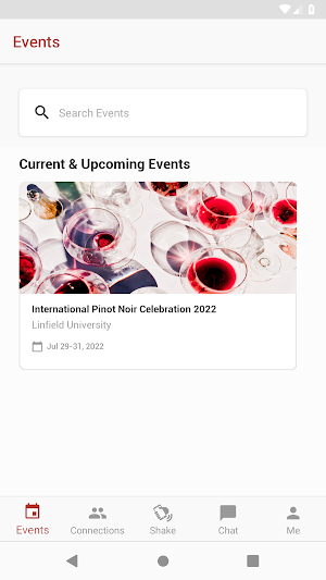Intl. Pinot Noir Celebration Screenshot 1