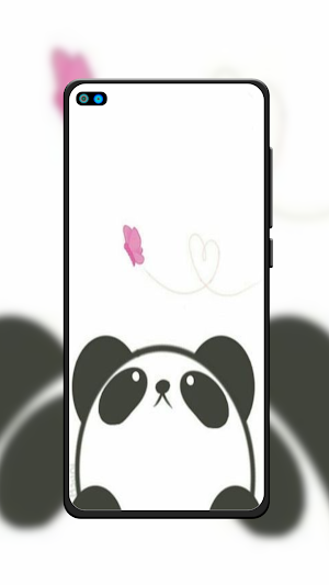 Cute Panda Wallpaper Screenshot 2