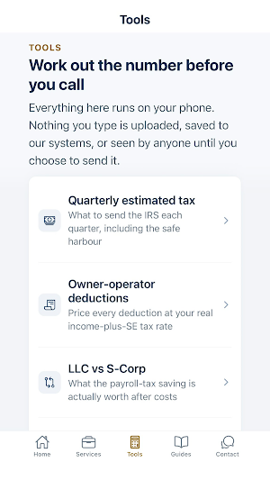 BKS Tax: Deadlines & Filing Screenshot 1