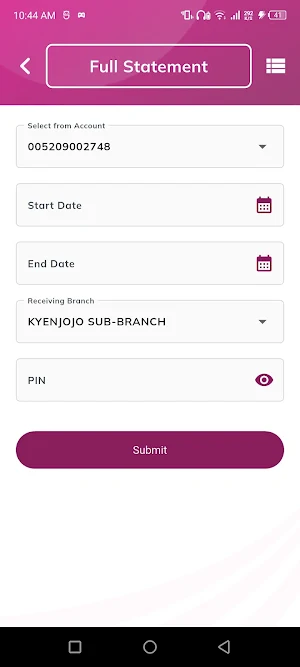 Brac Uganda Bank Mobile App Screenshot 2