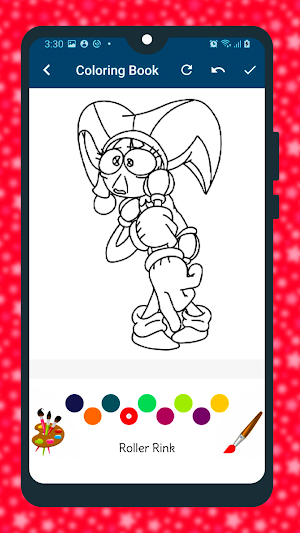 Pomni Digital Circus Coloring Screenshot 3