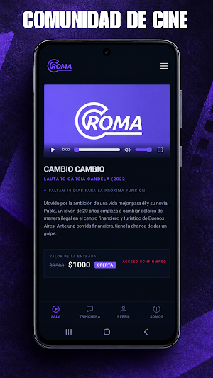 Croma - Cine Independiente Screenshot 3