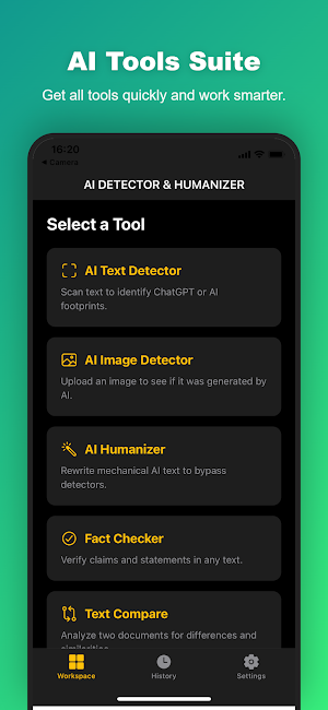 AI Detector Plus & Humanizer Screenshot 0