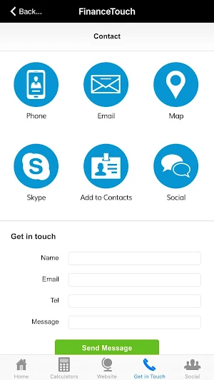 Finance Touch Screenshot 2