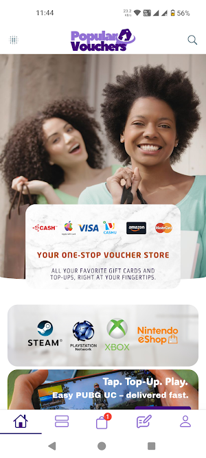 Popular Vouchers Screenshot 0