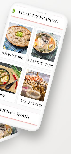 Filipino recipes cooking app Screenshot 1