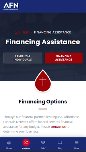 Affordable Funeral Network App Screenshot 0