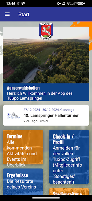 TuSpo Lamspringe Screenshot 1