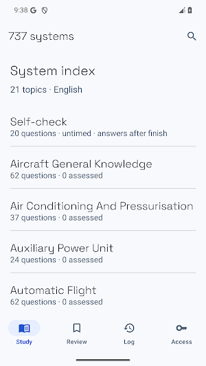 737 Type Rating Exam Prep Screenshot 0