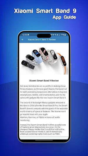 Xiaomi Smart Band 9 App Guide Screenshot 1