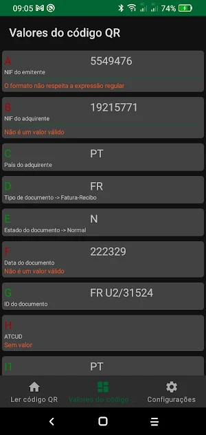 PChouse invoice QR code Screenshot 0