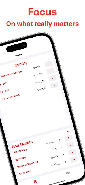 TargetsFit Screenshot 1