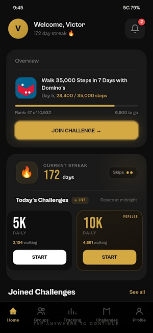 Doer: Walk and Earn Screenshot 0