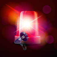 Police Siren Sounds and Lights