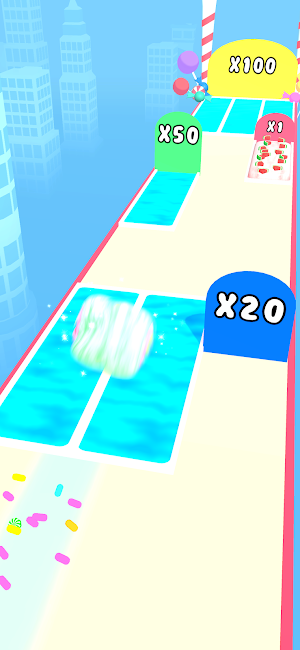 Cotton Candy Runner 3D Screenshot 2