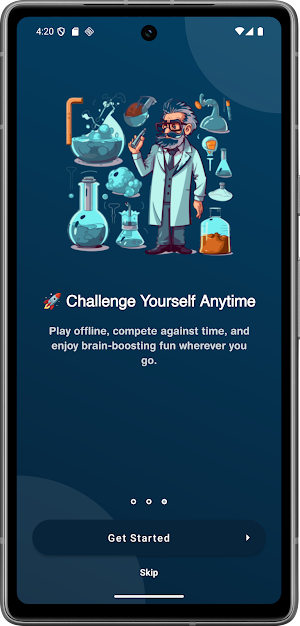 QuizSpark- Science Blast Screenshot 1