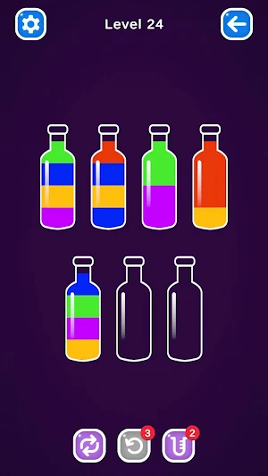 Water Sort - Offline Puzzle Screenshot 3