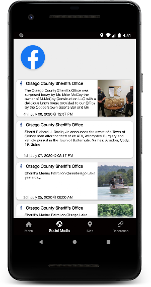 Otsego NY Sheriff's Office Screenshot 1