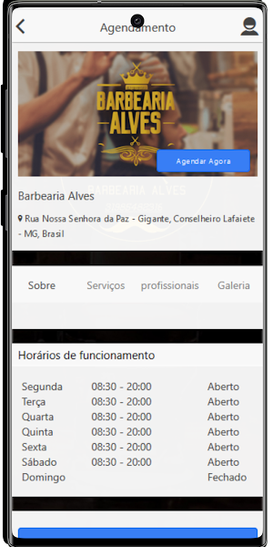 Barbearia Alves Screenshot 2