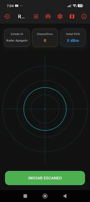 ResQRadar Táctico Screenshot 0